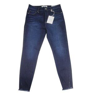 KanCan The Jordan Jean High Rise Ankle Skinny Jeans Dark Blue Womens Size11/ 29